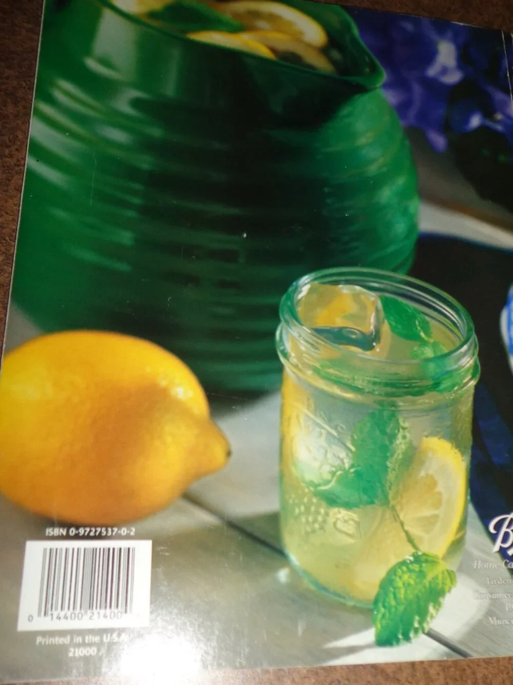 Cookbook Softcover BALL BLUE BOOK of preserving 124 Pgs. Illus.